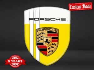 Porsche Autocollants Vinyle Limité Pro Solides